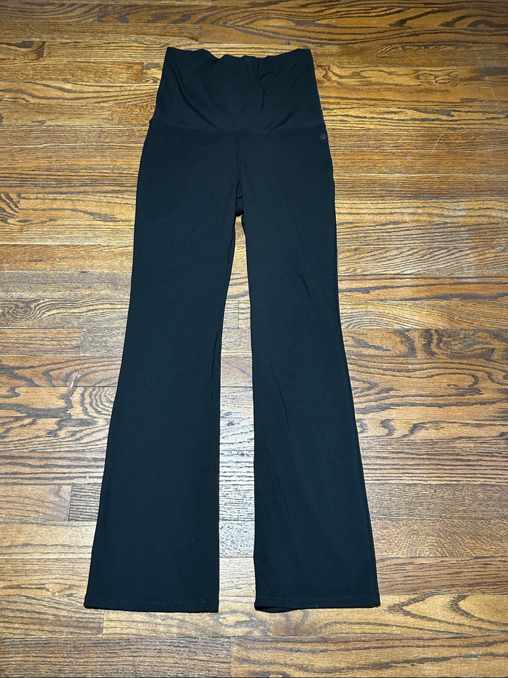 Danskin Black Boot-Cut Yoga Pants with High Waist